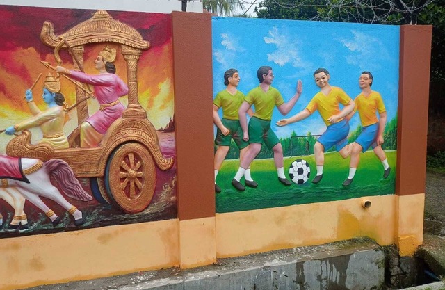 Soothing villa with AC in charming Sriniketan