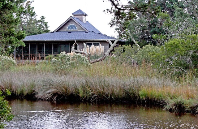 Southern Comfort: Pet Friendly, tucked among live oaks, salt marsh views.