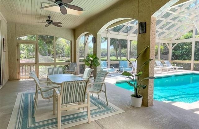 Spacious 4-Bed, Direct golf-view Home w/Private Pool in the heart of Sea Pines