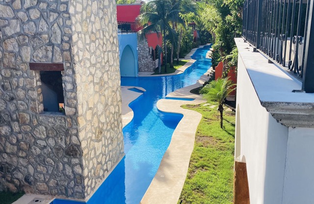 Spacious Mexican Hacienda with Lazy River Pool, Family-Friendly