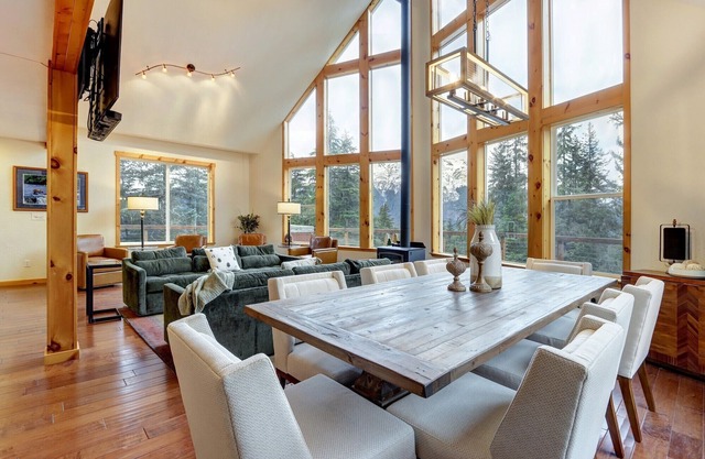 Spacious Modern Mountain Luxury Living with Hot Tub and Garage