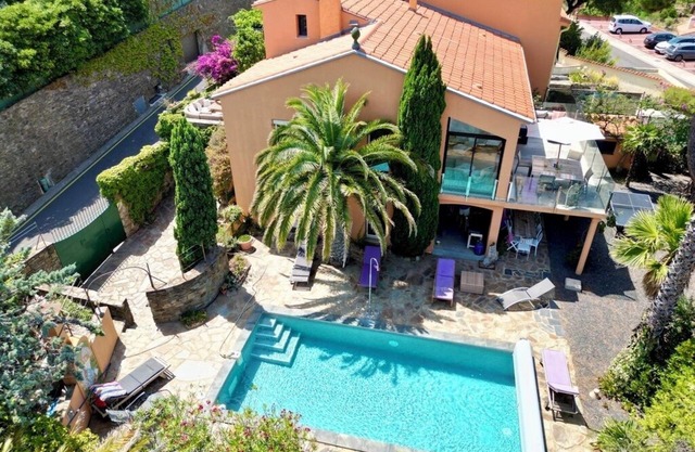 Spacious Modern Villa With Private Pool, Terraces, Garden And Panoramic Sea View