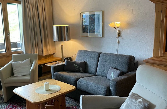 Spacious studio for 1-3 people. with balcony, swimming pool and sauna, Davos-Dorf