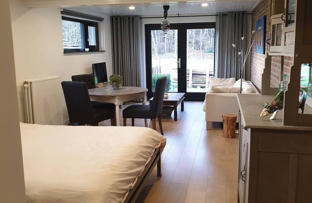 Spacious Studio, in wooded hiking/biking area. Near ASML.