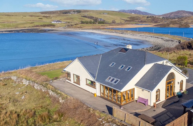 Spectacular Setting Overlooking Beach