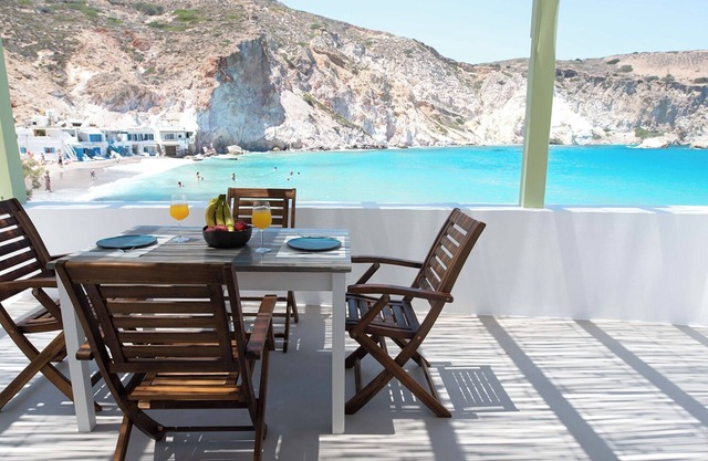 Spilia Milos waterfront property