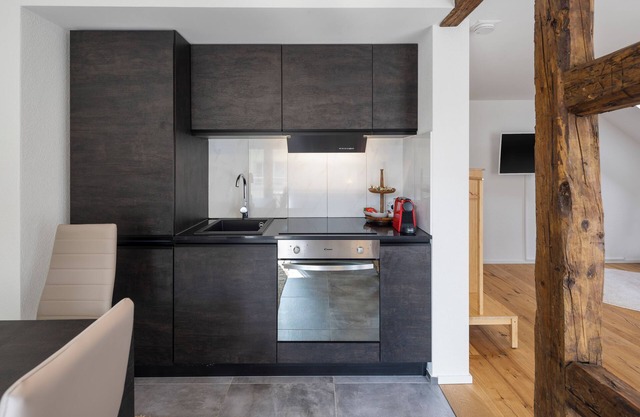 St. Gallen center in eastern Switzerland near Alpstein and Lake Constance with balcony