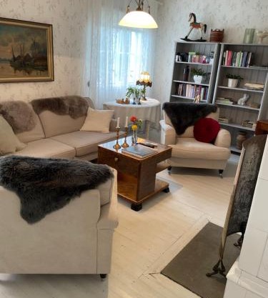 Stay in Skogmästarvillan Hear the roar of the Vindelälven river