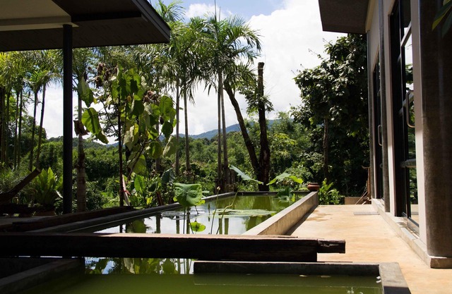 Stay stylish with mountain view