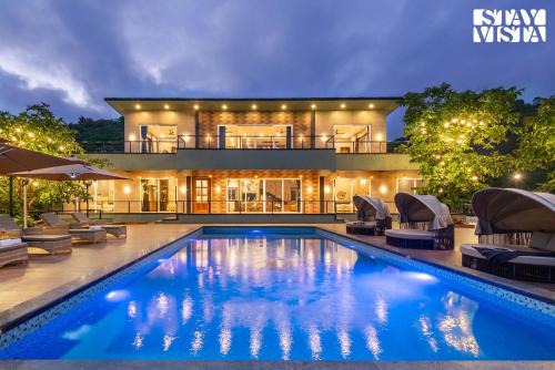 StayVista at La Nirvana with Pool, Music Speaker & Indoor-Outdoor Game