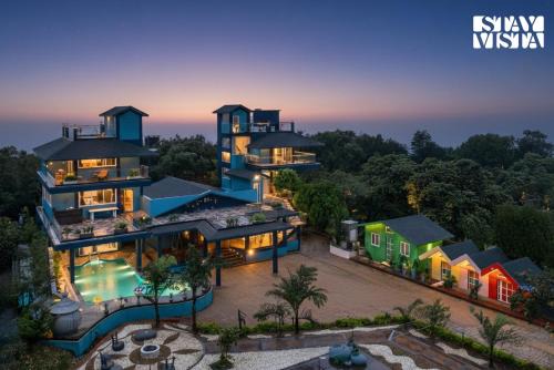 StayVista at Monte Blu with Views, Pool, Terrace