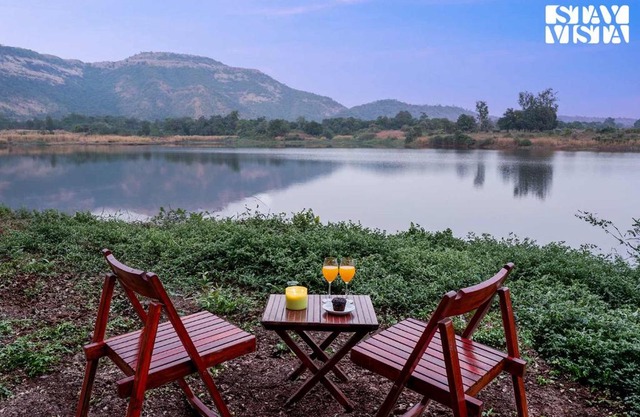 StayVista's Backwater Hills - Lakeside Villa with Pool, Spacious Lawn & Indoor-Outdoor Activities