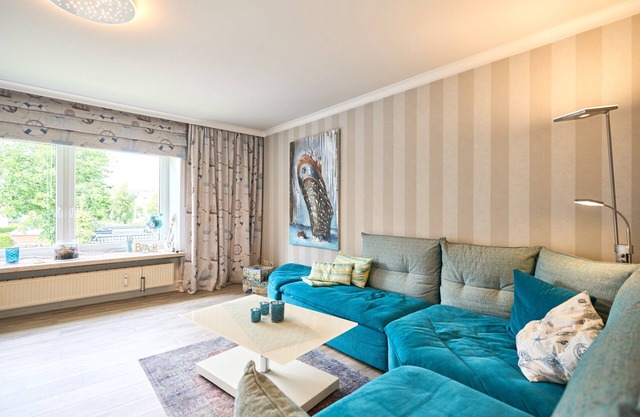 "Strandperle Timmendorfer Strand" : 2 bedrooms, balcony & beach chair