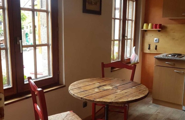 Studio irrkrut in a typical Alsatian village