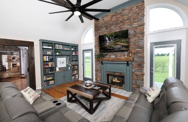 STUNNING 5BR pet-friendly home with game rooms, 2 kitchens, & perfect style!