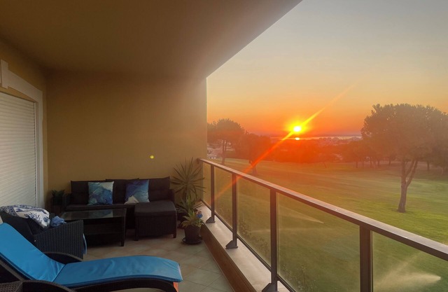 Stunning bay views overlooking championship golf course