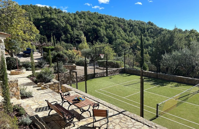 Stunning Provencal Stone House with incredible views, pool and multi-court