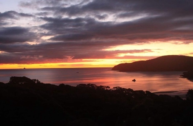 Stunning Tryphena Harbour and Hauraki Gulf views