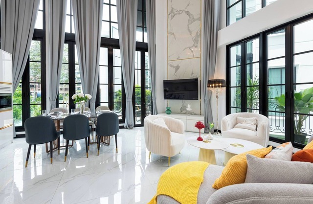 Stylish 7beds Poolhouse With Cinema & Lift - 2min to BTS