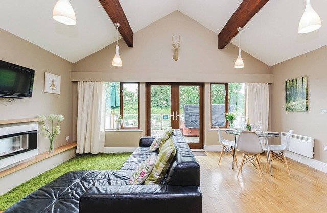 Stylish and contemporary lodge.