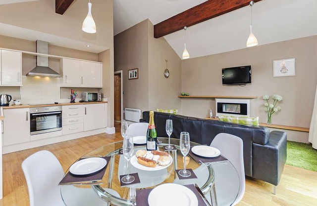 Stylish and contemporary lodge.