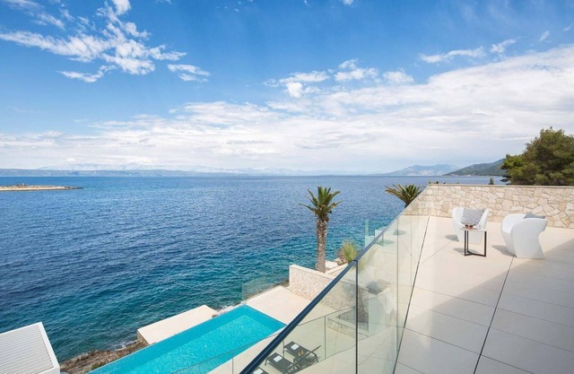 Stylish Korcula Villa | 4 Bedrooms | Villa Palma | Panoramic Sea Front Views |.