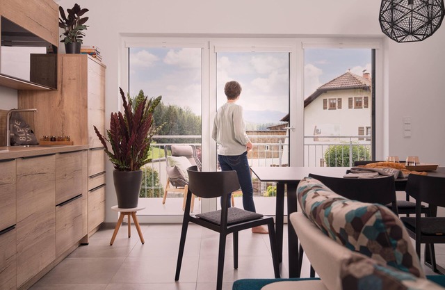 Stylish vacation apartment (65sqm) with a wonderful view of the Fichtelgebirge mountains