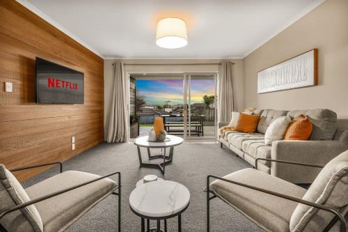 Stylish with an Outdoor TV - By KOSH BNB