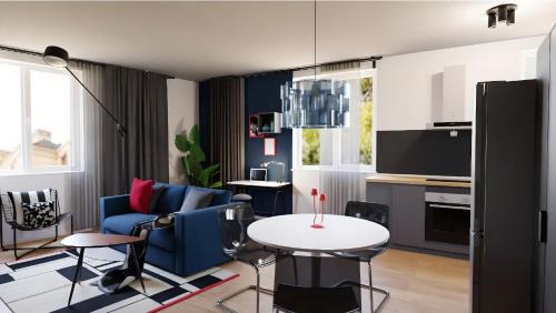 Suite for 3 in Offenbach near Frankfurt