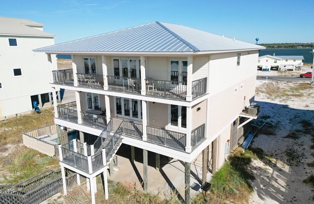 Sunrays - 9BR beachfront home with private pool! Pet friendly!