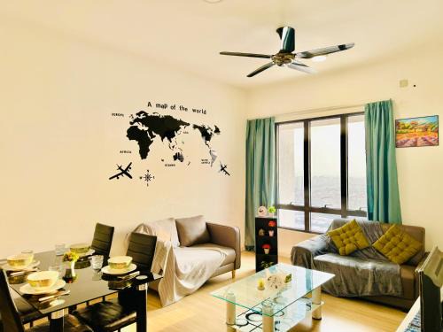 Sunway/Usj one Residence/CozyHome/2bed room/2 Bath