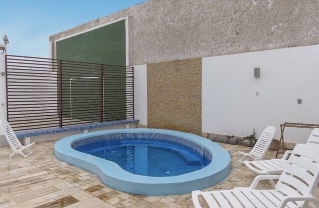 Super casa de playa con piscina y cancha fulbito