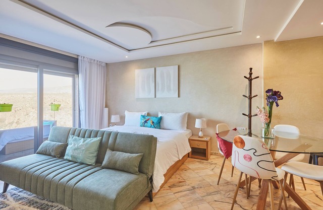 Surf & Fun Beachfront Stay in Mirleft With Balcony