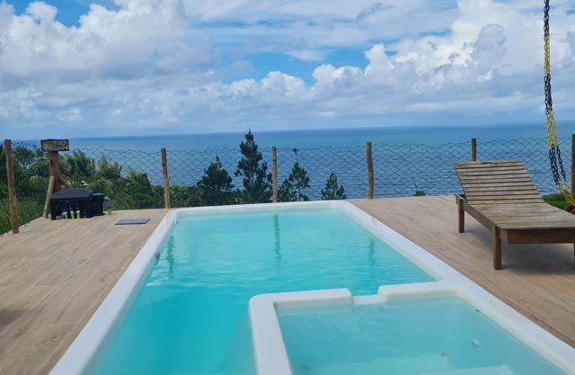 Surreal view of the village