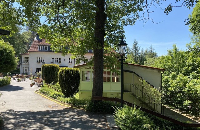 Surrounded by greenery, yet centrally