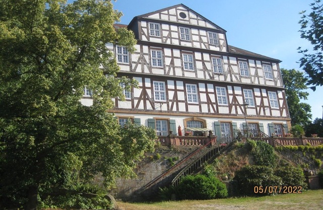 Tasteful apartment in old manor house near Marburg