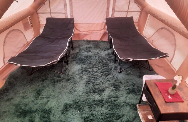 Tents at the headwaters of the Kennicott River in marvelous McCarthy with WiFi