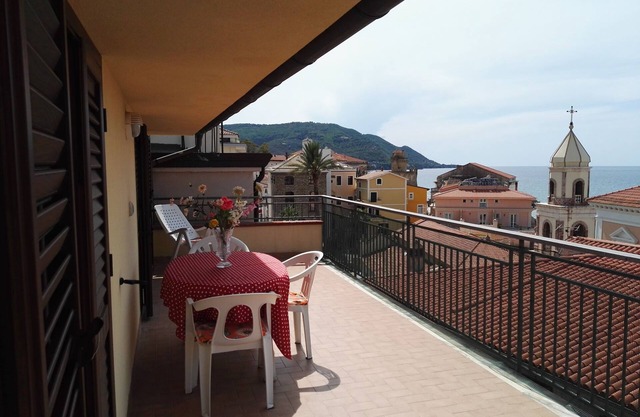Terrace with seaview in Castellabate Cilento