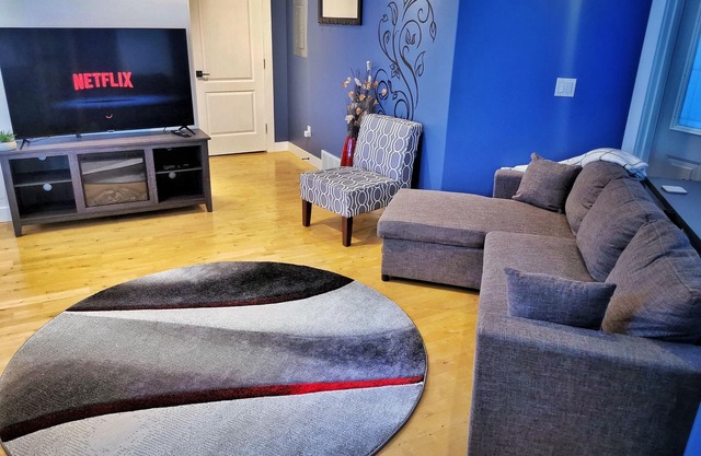 Teri's modern apartment.