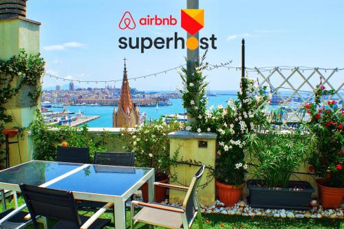 Terrazza su Genova - Attico Panoramico vicino Acquario e Centro Città