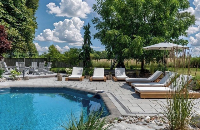 The Addison | Modern Farmhouse | Pool and Hot Tub