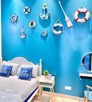 The Blue Memories Homestay with Mediterranean Style