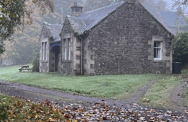 The Butler's Cottage, Carmichael Country Cottages, near Biggar. Pets welcome.