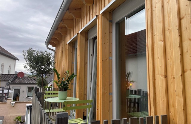 The FUCHSBAU in the middle of the beautiful old town of Freinsheim