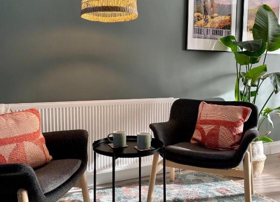 The Green Room guest suite