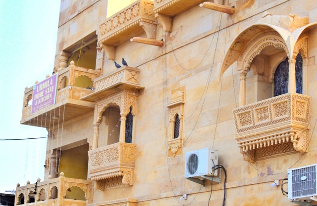 The Guest House Build with Old Architecture of Jaisalmer.nFor Families