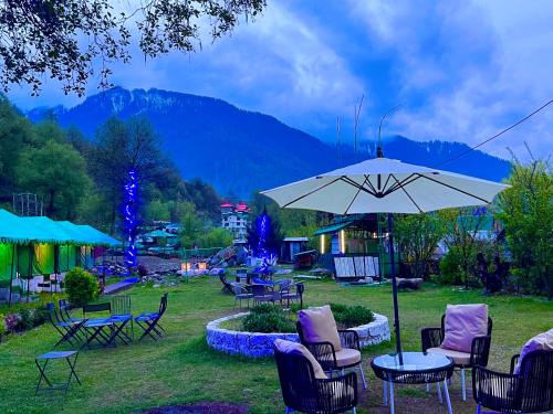 The Himalayan Cottage Camping With Bonfire, Manali - A Riverside Retreat