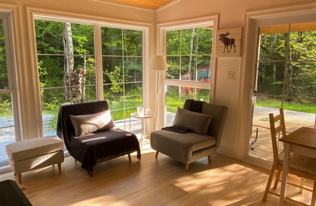 The Moose Cabin - Heimeliges Haus im Wald Nahe See