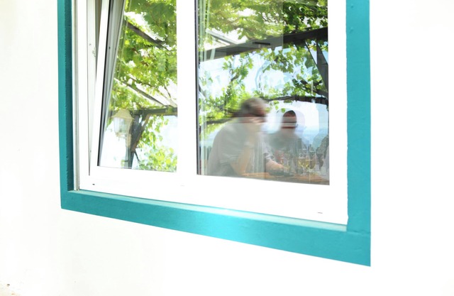 The Rebenhaus - with a sensational view of the Rhine Valley. Apartment for 2