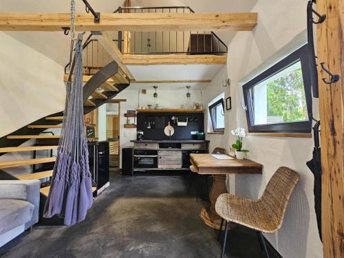 Tiny House mit eigener Sauna am Waldrand in der Fränkischen Schweiz
